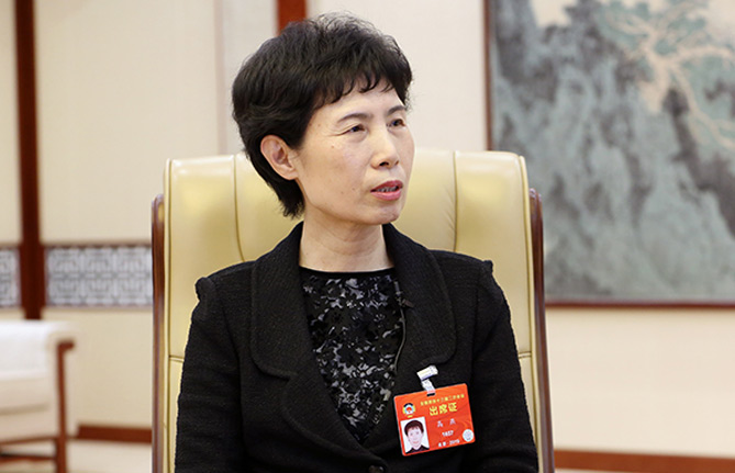 全國政協(xié)委員、中國貿(mào)促會會長高燕：推動全方位對外開放 促進外貿(mào)穩(wěn)中提質(zhì)